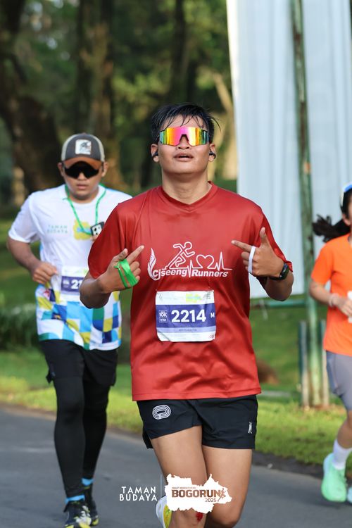 Race photo from Taman Budaya x BOGORUN 2025