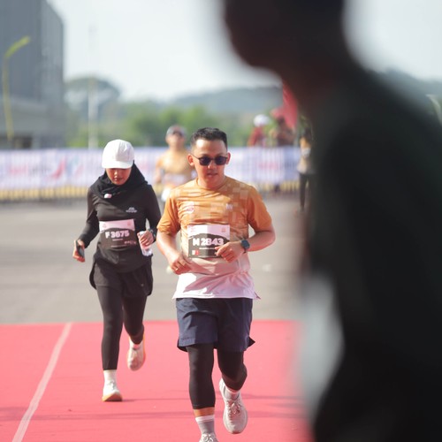 Race photo from KEDIRI HALF MARATHON 2026