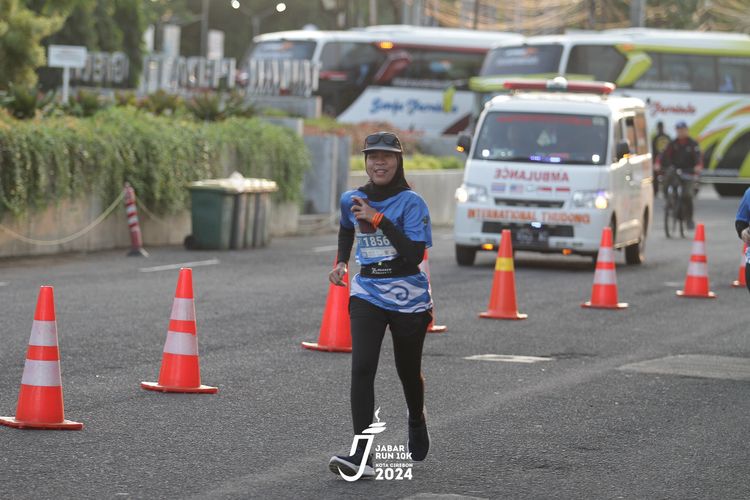 Race photo from Jabar Run 10K 2024