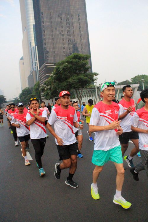 Race photo from Smartfren Run 2024 Vibes