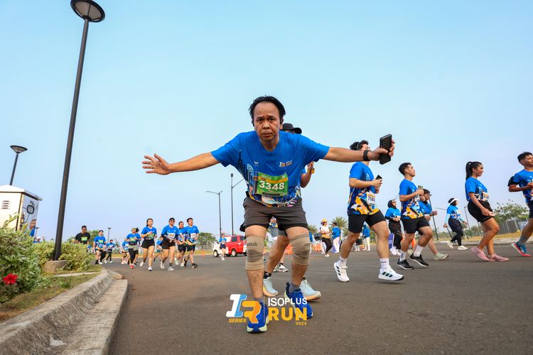 Race photo from ISOPlus Run 2024 Jakarta