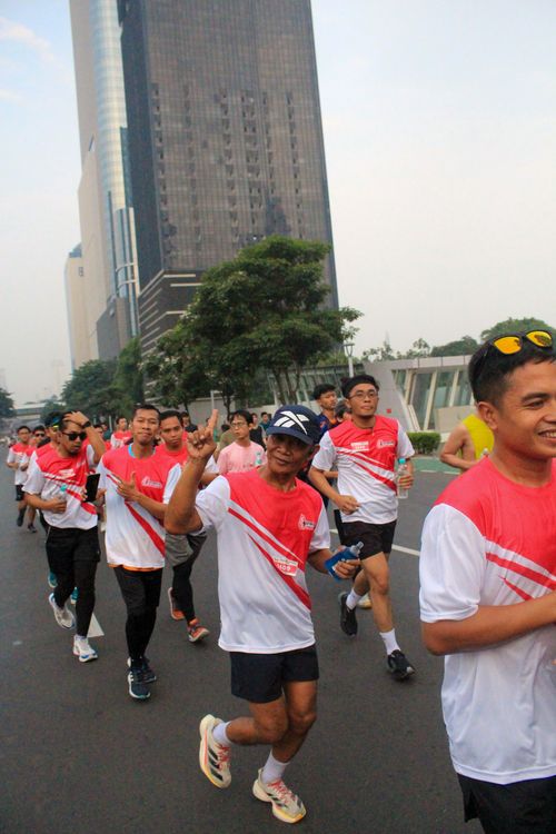 Race photo from Smartfren Run 2024 Vibes