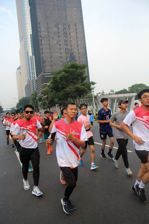 Race photo from Smartfren Run 2024 Vibes