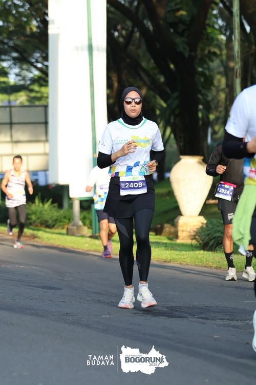 Race photo from Taman Budaya x BOGORUN 2025