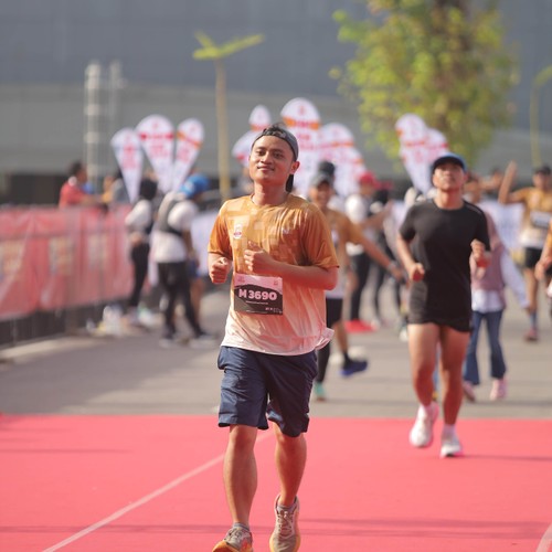 Race photo from KEDIRI HALF MARATHON 2026