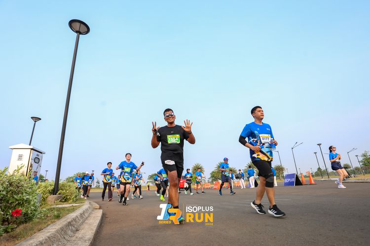 Race photo from ISOPlus Run 2024 Jakarta