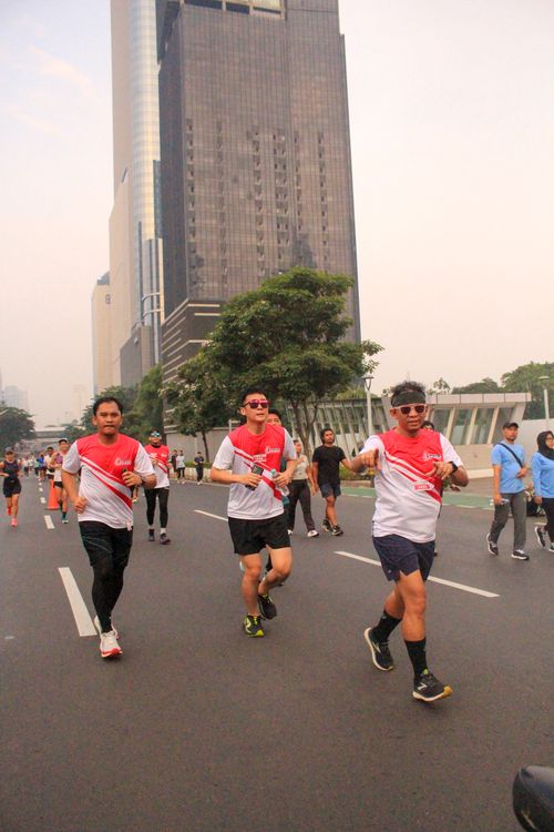 Race photo from Smartfren Run 2024 Vibes