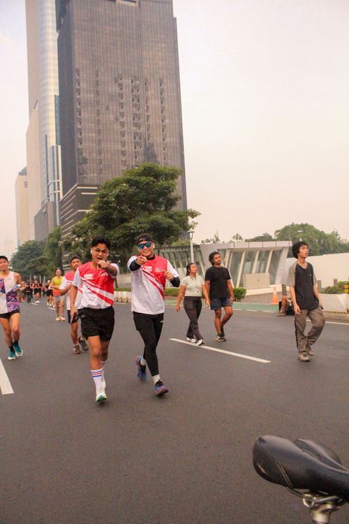 Race photo from Smartfren Run 2024 Vibes
