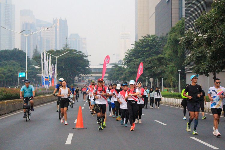 Race photo from Smartfren Run 2024 Vibes