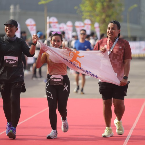Race photo from KEDIRI HALF MARATHON 2026