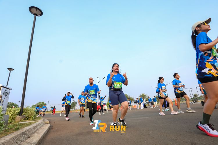Race photo from ISOPlus Run 2024 Jakarta