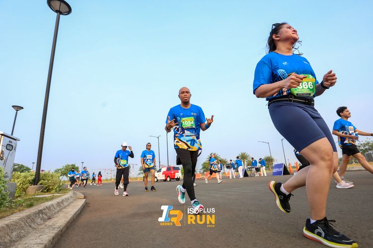Race photo from ISOPlus Run 2024 Jakarta