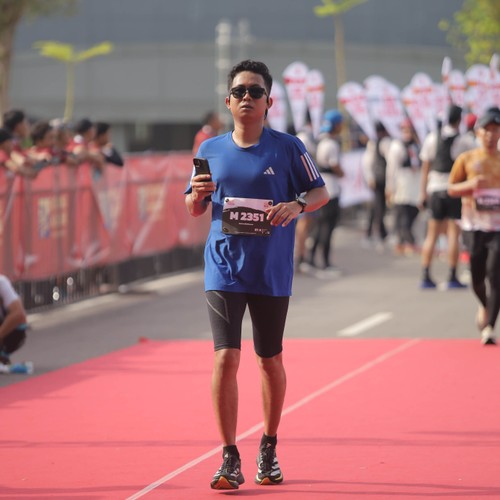 Race photo from KEDIRI HALF MARATHON 2026