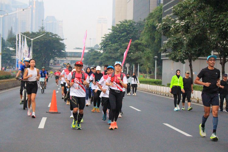 Race photo from Smartfren Run 2024 Vibes