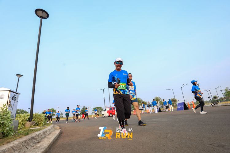 Race photo from ISOPlus Run 2024 Jakarta