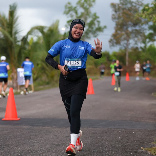 Race photo from Belitung Multisport Festival