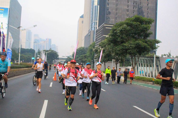 Race photo from Smartfren Run 2024 Vibes