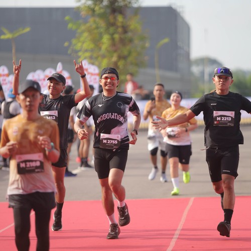 Race photo from KEDIRI HALF MARATHON 2026