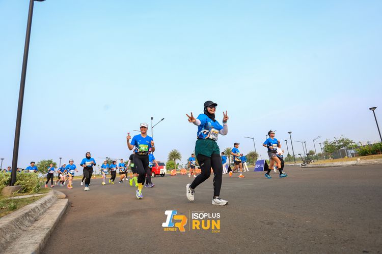 Race photo from ISOPlus Run 2024 Jakarta