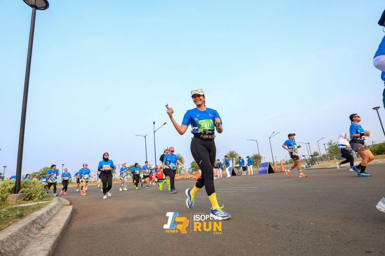 Race photo from ISOPlus Run 2024 Jakarta