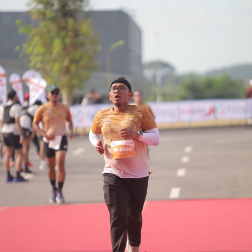 Race photo from KEDIRI HALF MARATHON 2026