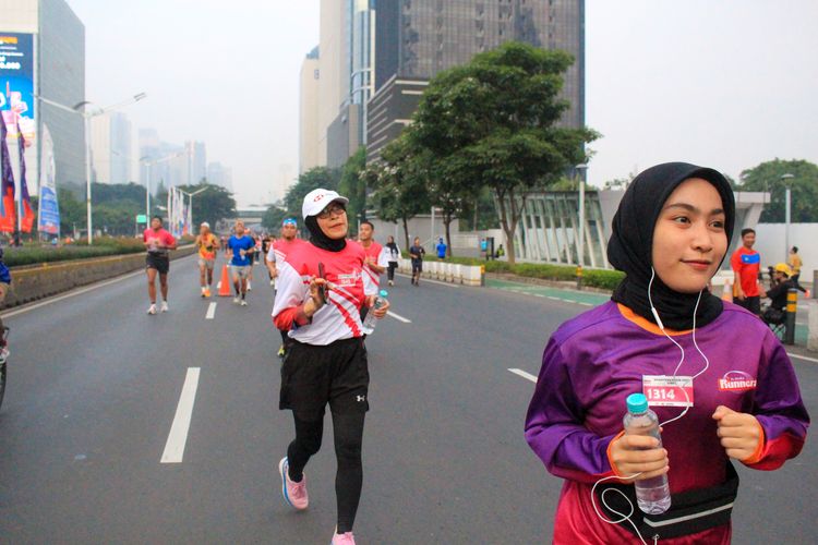 Race photo from Smartfren Run 2024 Vibes