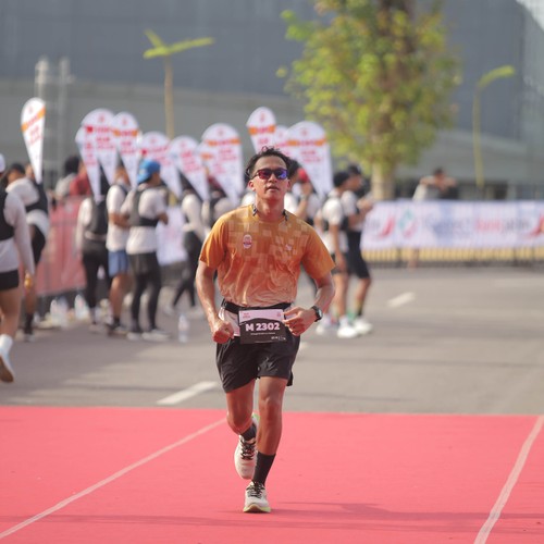 Race photo from KEDIRI HALF MARATHON 2026