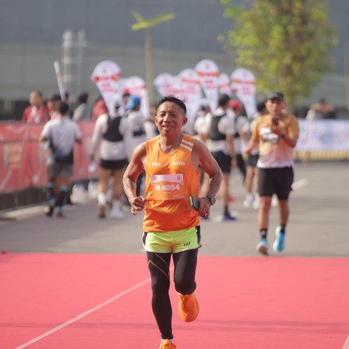 Race photo from KEDIRI HALF MARATHON 2026
