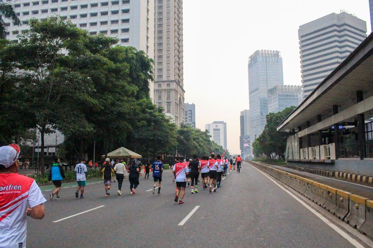 Race photo from Smartfren Run 2024 Vibes