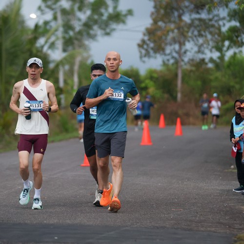 Race photo from Belitung Multisport Festival