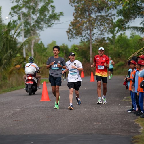 Race photo from Belitung Multisport Festival