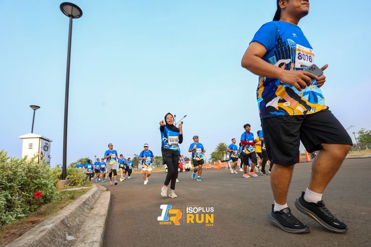 Race photo from ISOPlus Run 2024 Jakarta