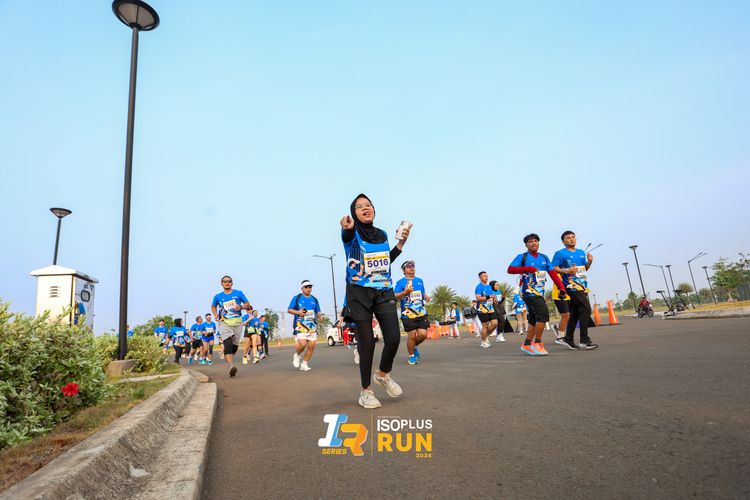 Race photo from ISOPlus Run 2024 Jakarta