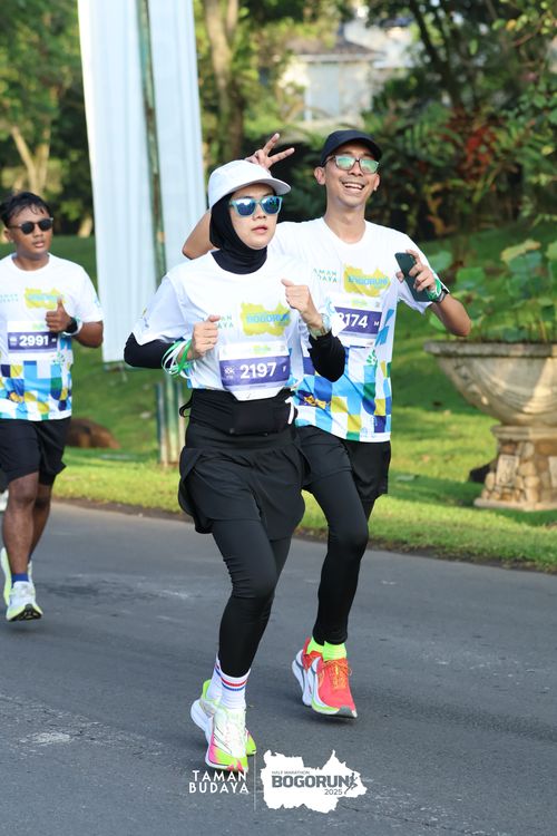 Race photo from Taman Budaya x BOGORUN 2025