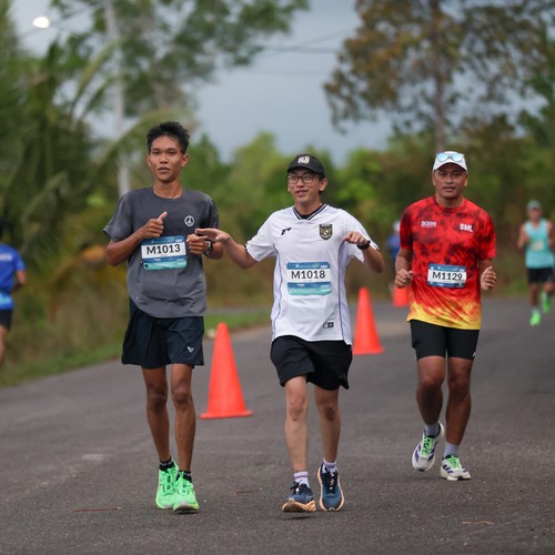 Race photo from Belitung Multisport Festival
