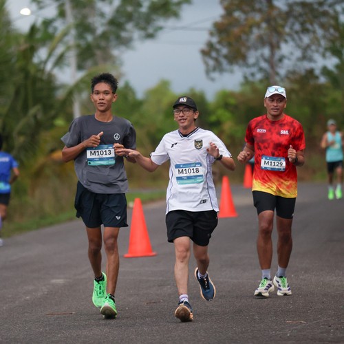 Race photo from Belitung Multisport Festival