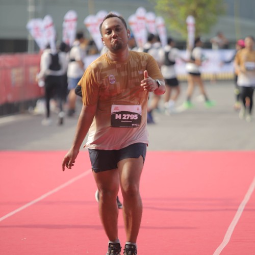 Race photo from KEDIRI HALF MARATHON 2026