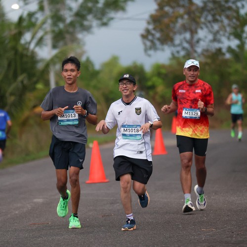 Race photo from Belitung Multisport Festival