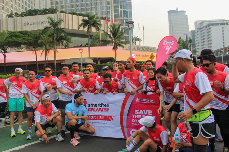 Race photo from Smartfren Run 2024 Vibes