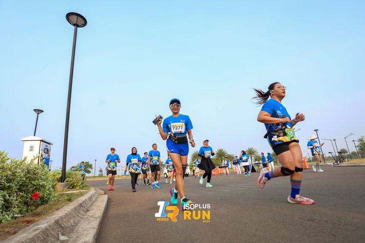 Race photo from ISOPlus Run 2024 Jakarta