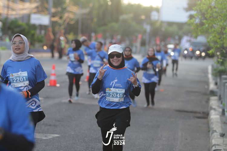 Race photo from Jabar Run 10K 2024
