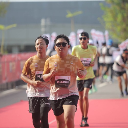 Race photo from KEDIRI HALF MARATHON 2026