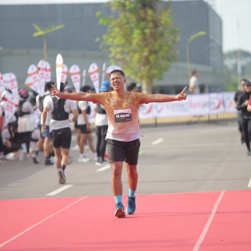 Race photo from KEDIRI HALF MARATHON 2026