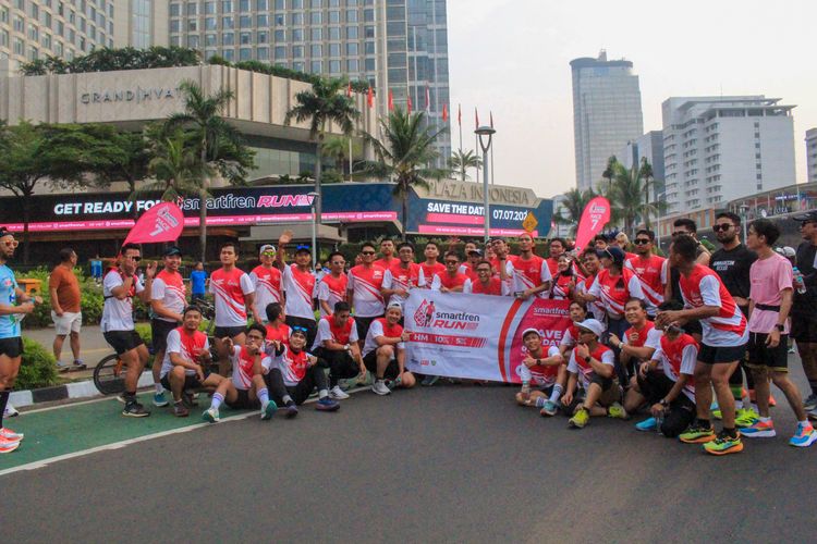 Race photo from Smartfren Run 2024 Vibes