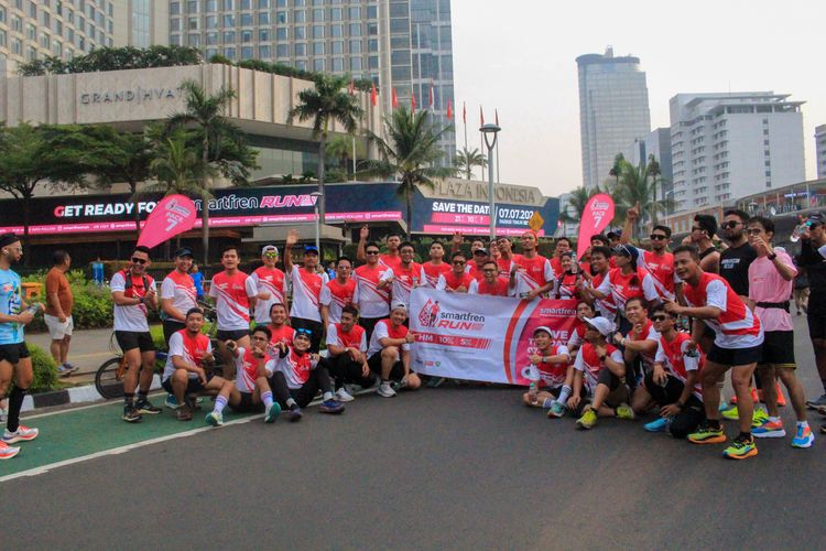 Race photo from Smartfren Run 2024 Vibes