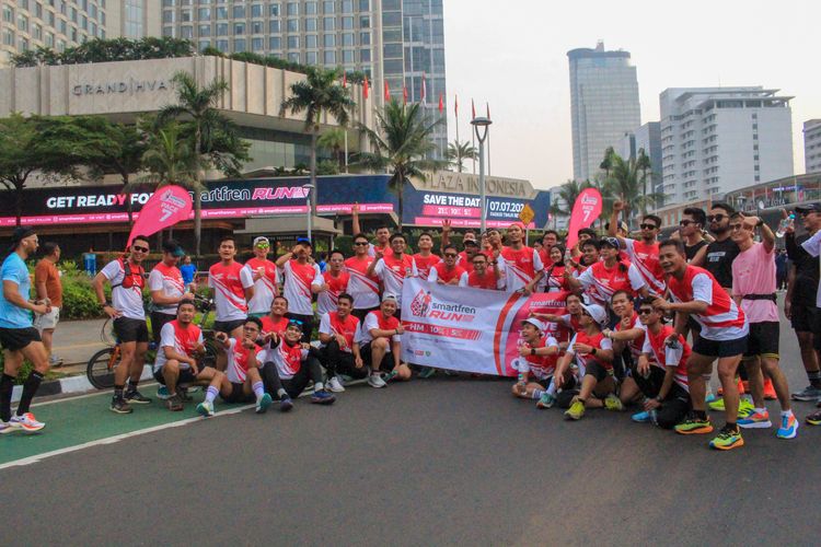 Race photo from Smartfren Run 2024 Vibes