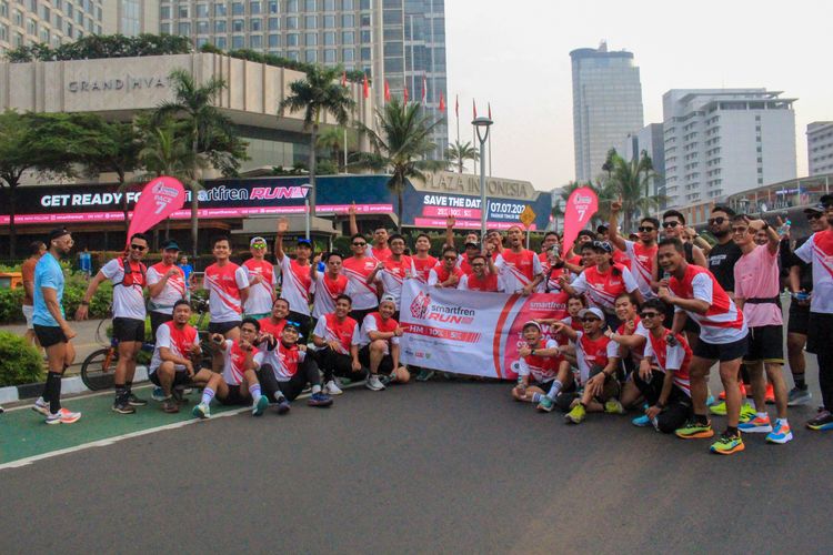 Race photo from Smartfren Run 2024 Vibes