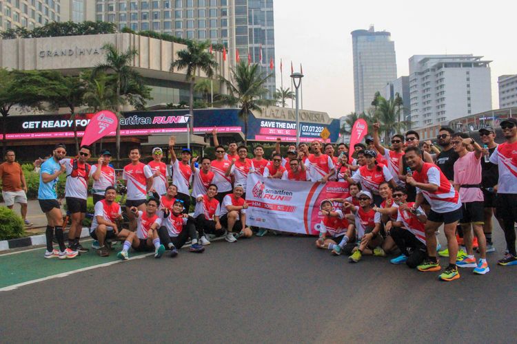 Race photo from Smartfren Run 2024 Vibes