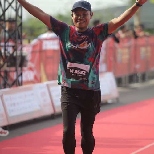 Race photo from KEDIRI HALF MARATHON 2026