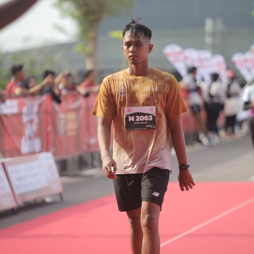 Race photo from KEDIRI HALF MARATHON 2026